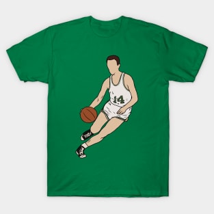 Bob Cousy Dribbling T-Shirt